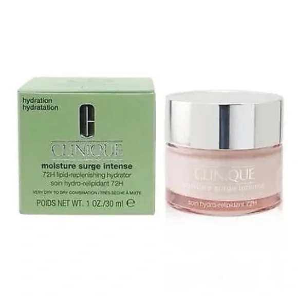 Clinique Moisture Surge Intense 72H Lipid-Replenishing Hydrator 1oz Lot of 2 - Picture 5 of 6